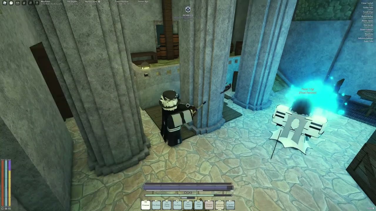[Deepwoken] Getting bell and instantly dying