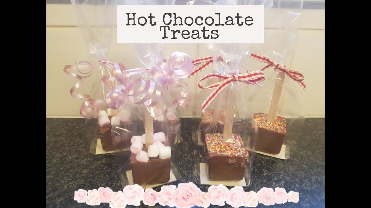 HOT CHOCOLATE HANDMADE TREATS - GIFT BASKET - CHRISTMAS - CHRISTMAS EVE