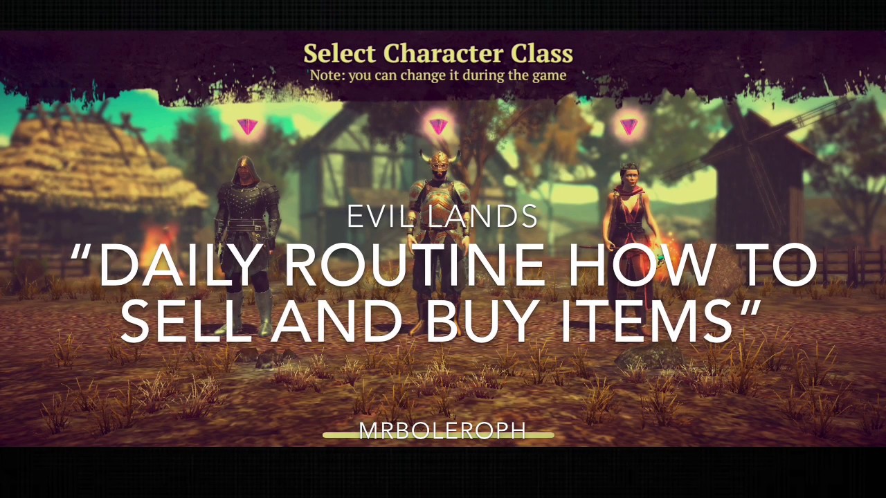 Evil Lands How To Get More Coins  (Fast Farming Lvl 50s Character)
