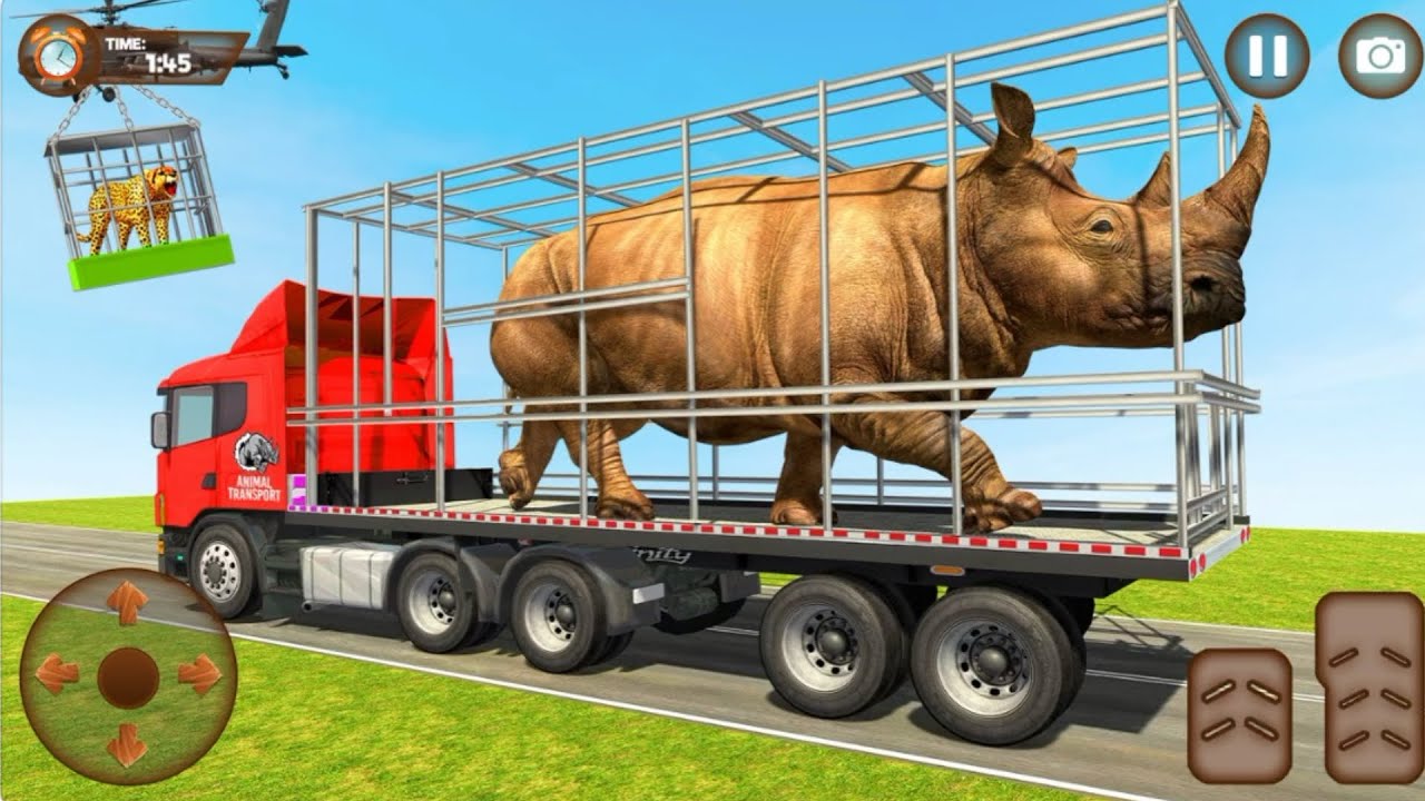 🚛 Animal Truck Milk Delivery | Realistic Truck Simulation Career Mode 🐄🥛