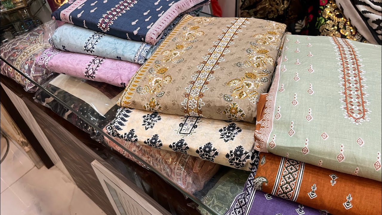 Trending Chikankari Suits | Premium Lawn Cotton embroidered Suits | elegant & classic summer suits
