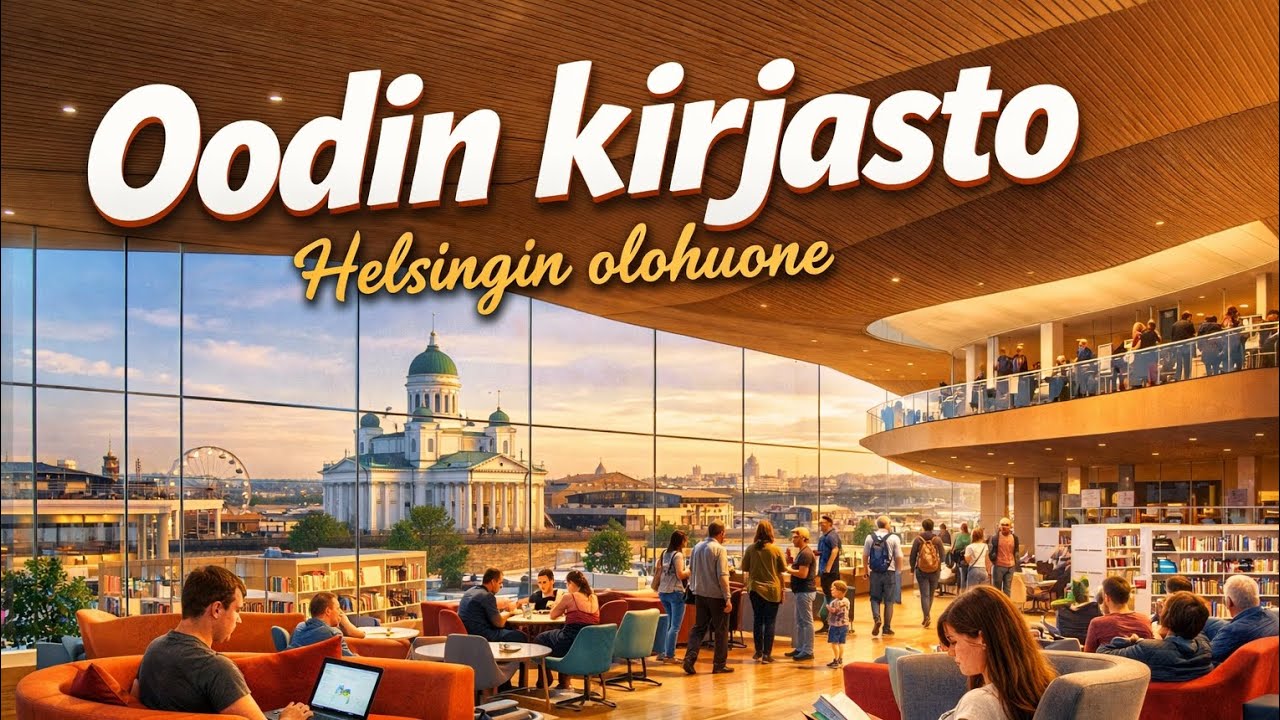🇫🇮FIN,Oodin kirjasto: Helsingin olohuone