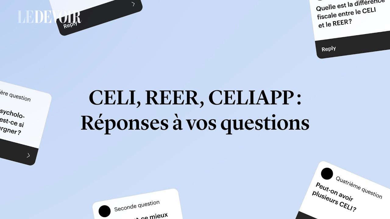 Saison des impôts: 5 questions pour commencer à épargner avec les REER, CELI, CELIAPP  | Le Devoir
