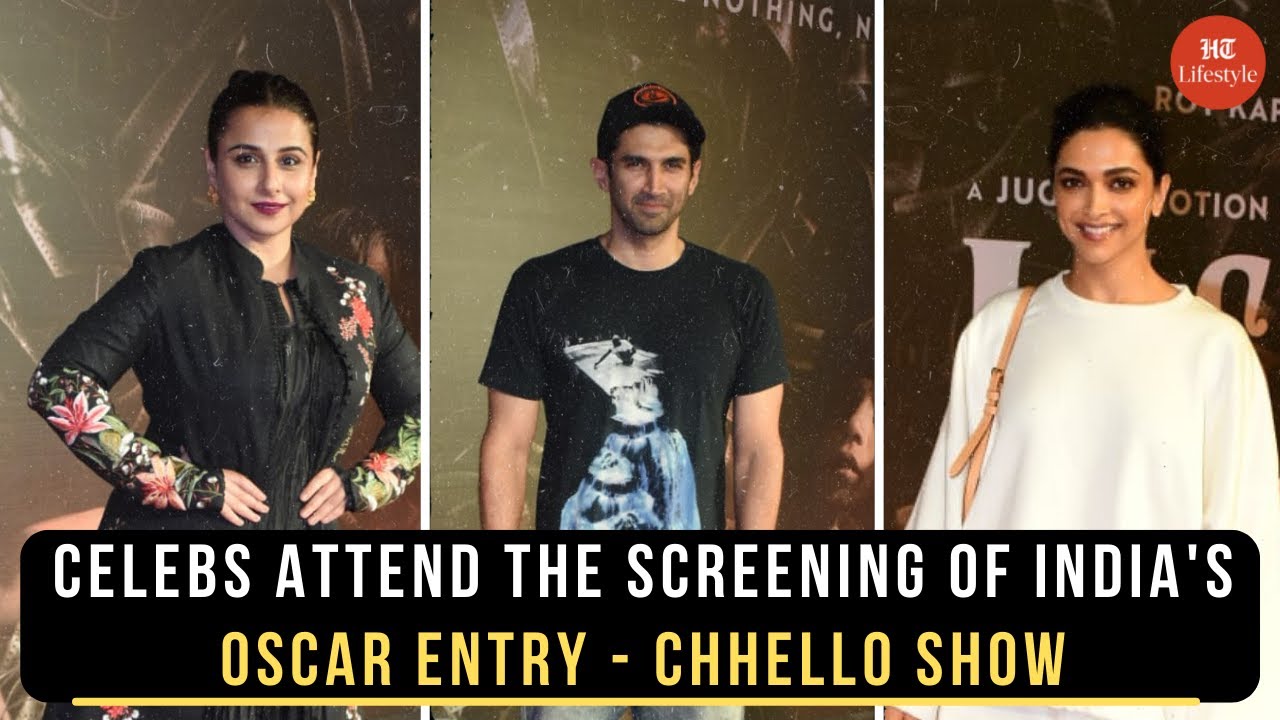 Bollywood Update: Celebs attend the screening of India's Oscar Entry - Chhello Show