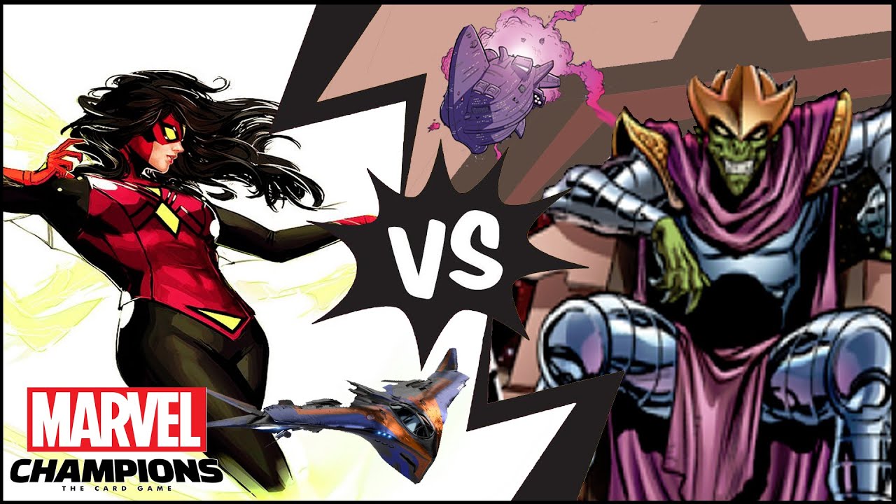Marvel Champions ⎮ [Experto] Spiderwoman Cosmo vs Drang ⎮ Dr. Pirri