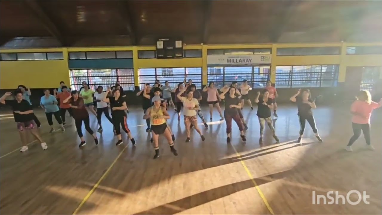 Coreografía Zumba versión Bachata Total eclipse of the heart ,  grupo Municipal Millaray