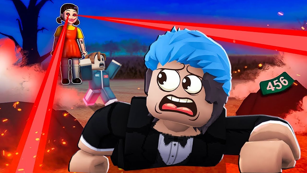 ESCAPING the MONSTER INFESTED Squid Game | ROBLOX | Mega Escape Squid Game