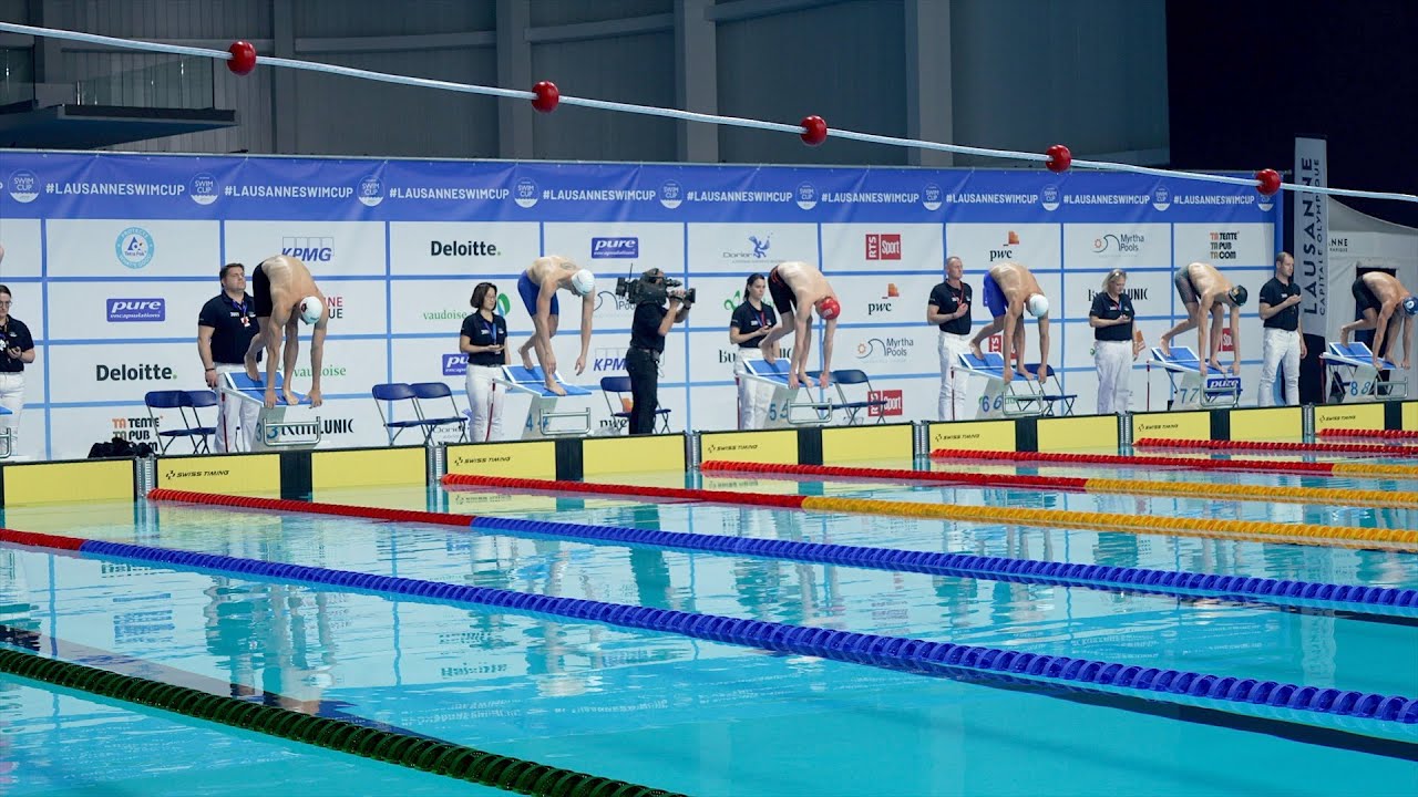 5ème édition de la Lausanne Swim Cup à la Vaudoise aréna - compétition internationale de natation