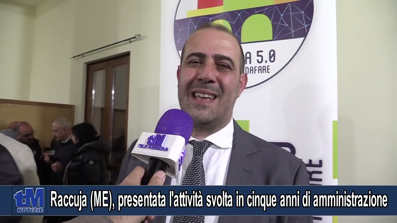 Raccuja (ME), presentata l'attività svolta in cinque anni di amministrazione