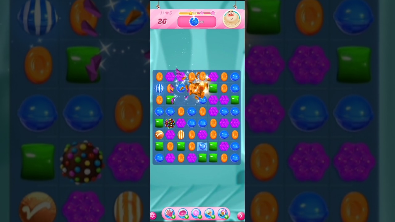 Candy Crush Saga Episode 1 | Level 1 Gameplay Walkthrough