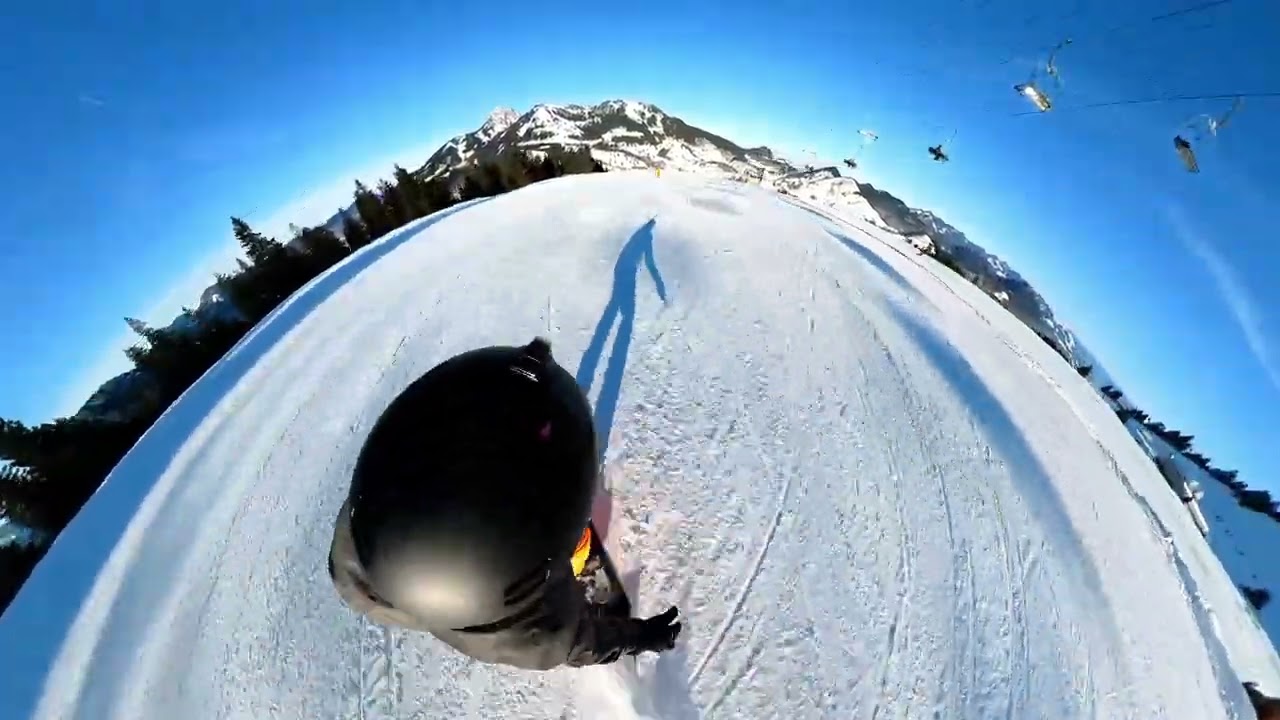 Snowboarding in Sudelfeld, Bavaria - December 2022