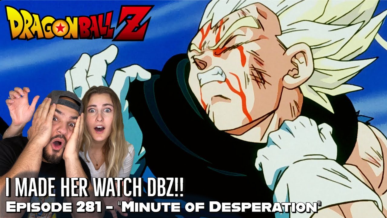 VEGETA STEPS IN TO HOLD KID BUU OFF! KID BUU DOMINATES VEGETA! Girlfriend's Reaction DBZ Ep 281