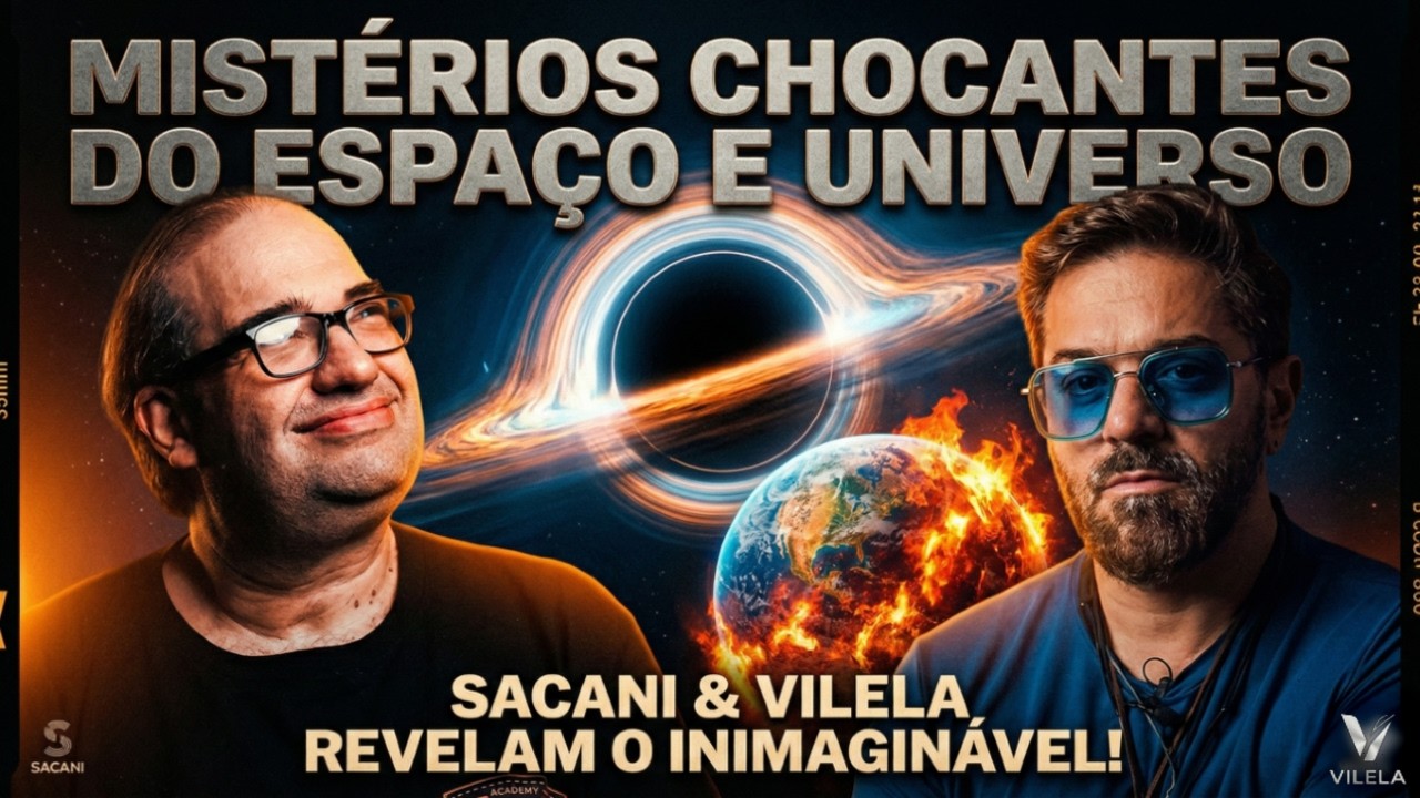 MIST&Eacute;RIOS DO UNIVERSO: S&eacute;rgio Sacani e Rog&eacute;rio Vilela Explicam Tudo!
