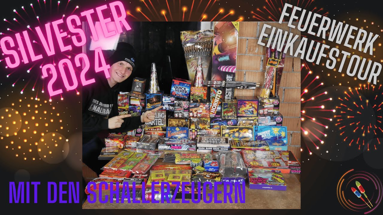 die bisher längste meines Lebens! | Silvester Feuerwerk 2024 | @Der_Schallerzeuger  | Mister Pyrotec