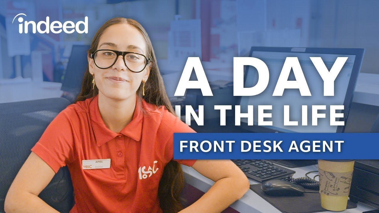 A Day in the Life of a Front Desk Agent 🛎️ | Indeed