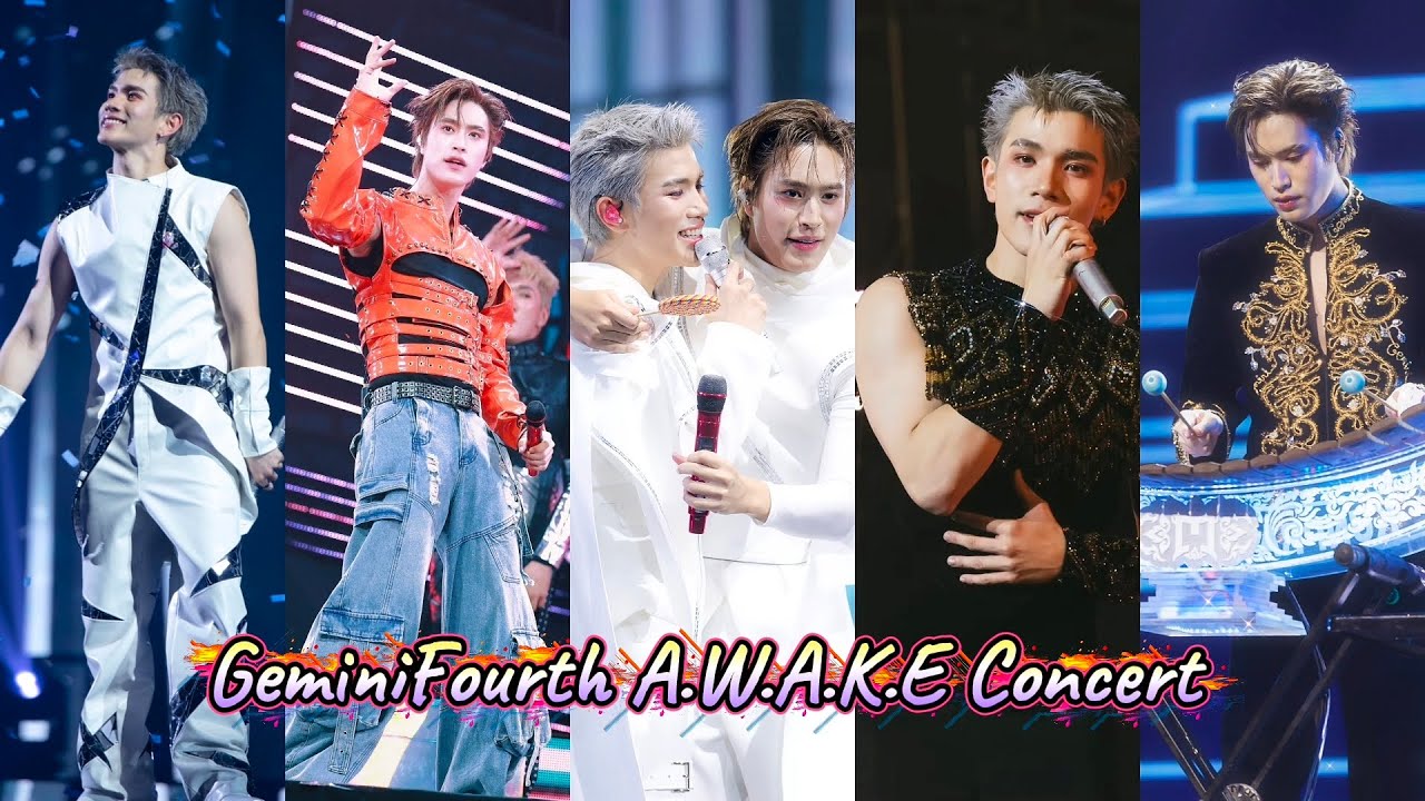 Compilation of GeminiFourth A.W.A.K.E Concert. 