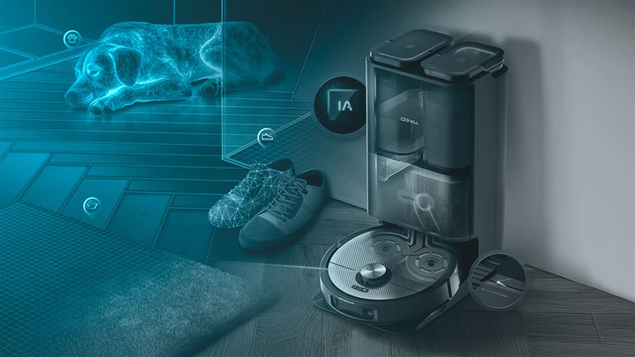 Robot aspirapolvere - Conga 20090 ProAI InfinitySoap Cut&Spa