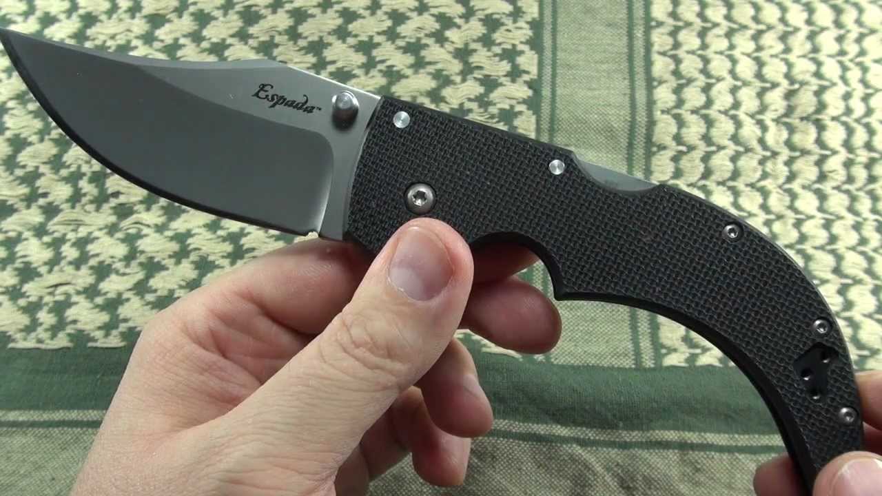 Cold Steel Espada Medium G10 Knife Review