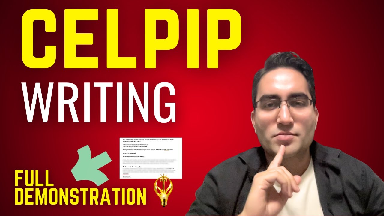 Это меняет правила игры: написание CELPIP!