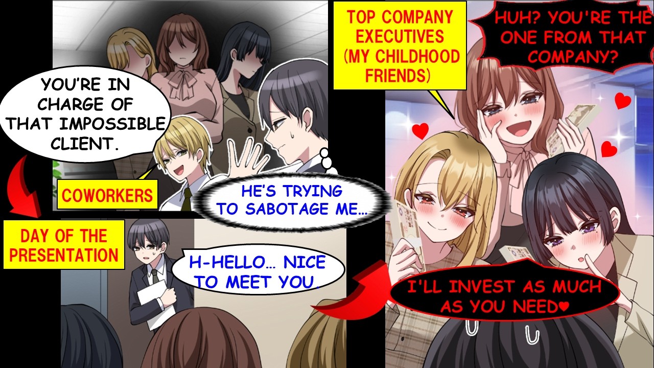 [Manga Dub] My Coworkers Set Me Up To Fail, But The 