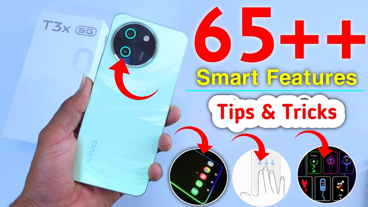 Vivo T3x 5g Tips and Tricks Vivo T3x Hidden Features/Top 65 ++
