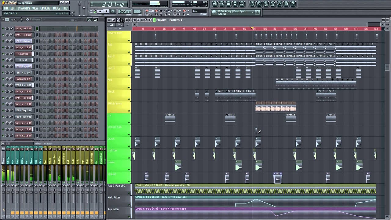 Deepmania - FL Studio Template from IDMakers
