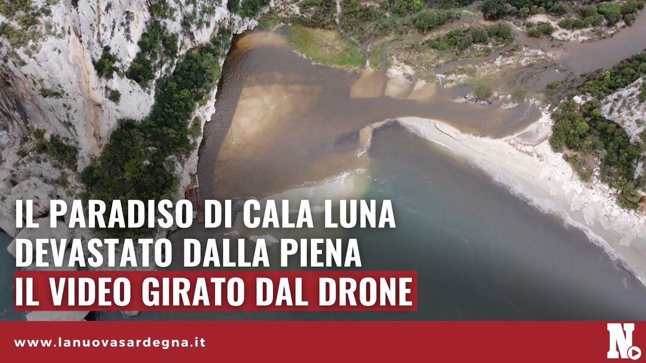 Cala Luna (Sardegna) - il paradiso devastato dalla piena del Cedrino