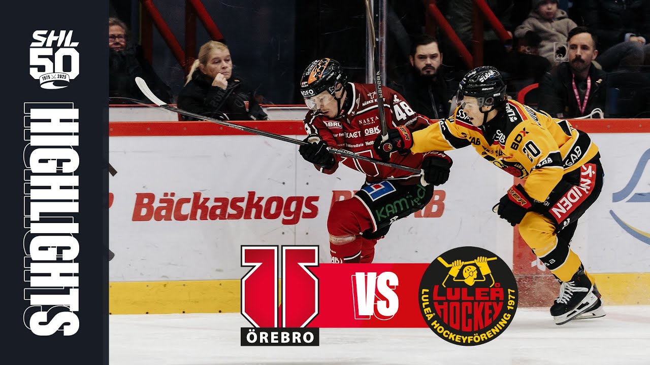 &Ouml;rebro vs Lule&aring; | 20 nov 2025 | Highlights