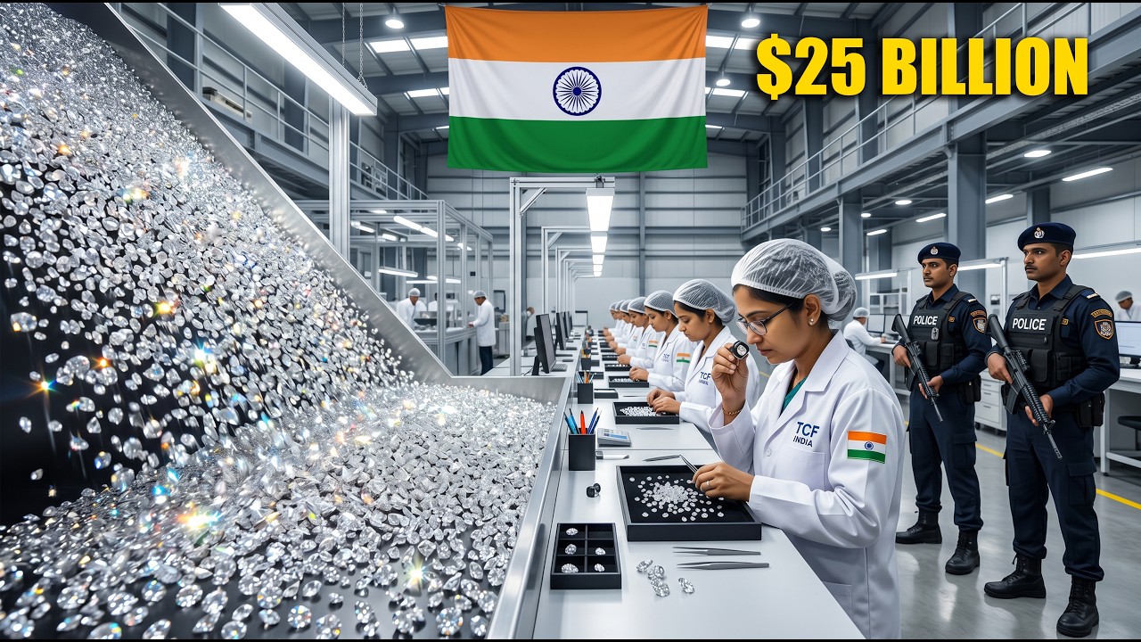 Inside India&rsquo;s $25 BILLION Diamond City &mdash; How Surat Cuts 90% of the World&rsquo;s Diamonds