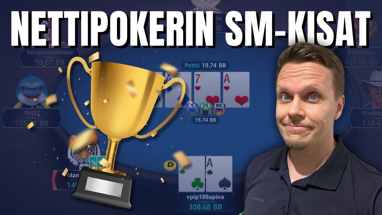 Nettipokerin SM-kisat tulossa t&auml;ll&auml; viikolla!