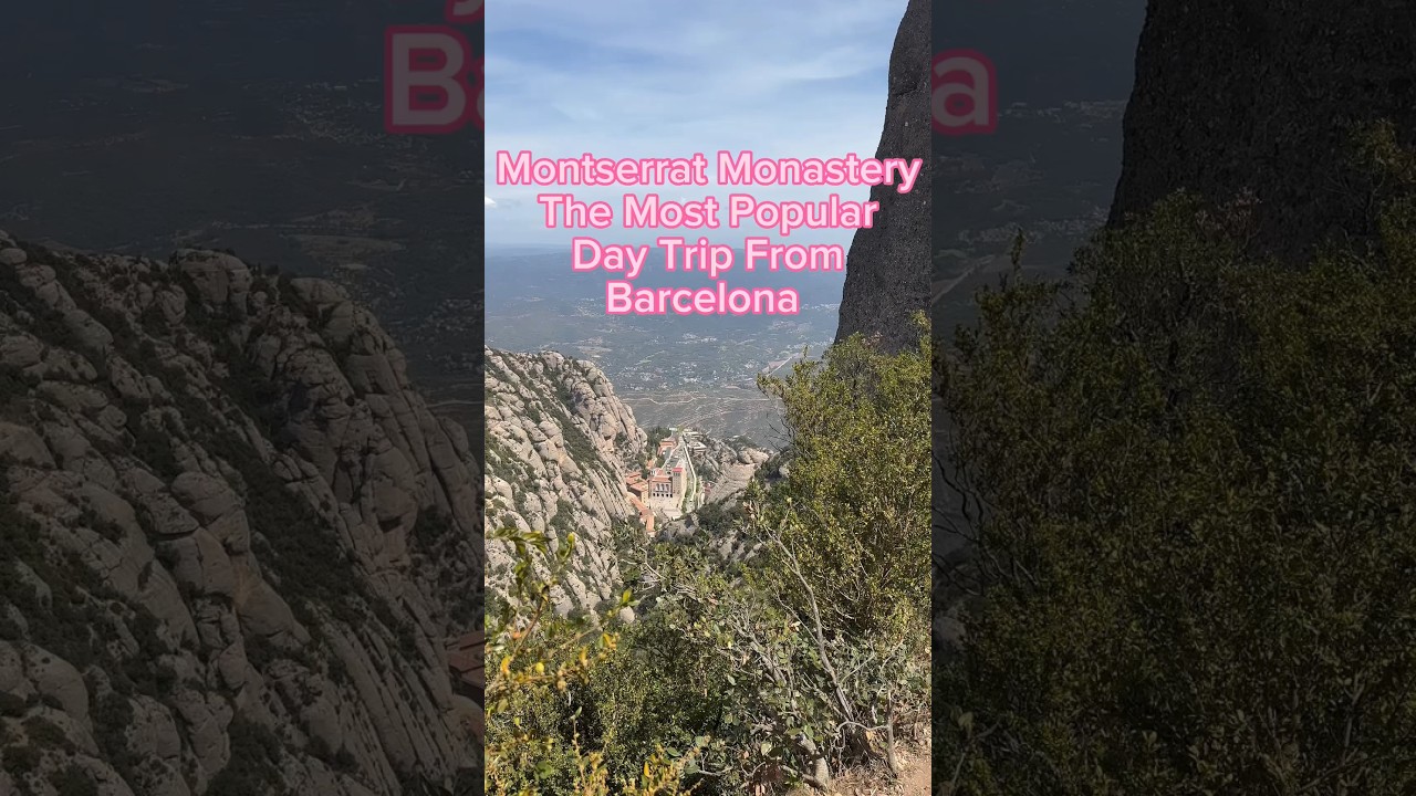 Montserrat is the Most Popular day trip from Barcelona. How we got there and what it cost.