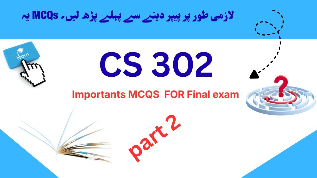 CS302 Final Term 30 Important MCQs with Answers | Digital Logic Design | VU Preparation 2026