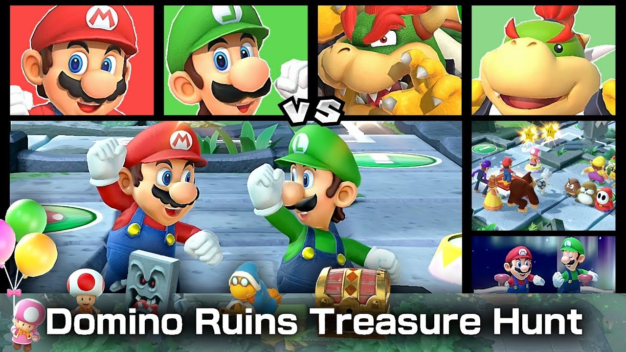 Super Mario Party Mario and Luigi vs Bowser and Bowser Jr #39