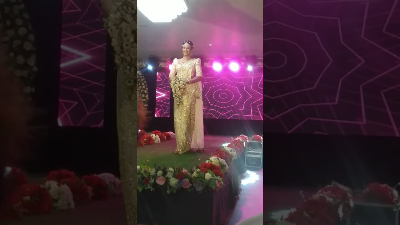 Event at Embilipitiya  #shortvideo#bridal#rampwalk #beauty #wedding #costume #loving #valentine