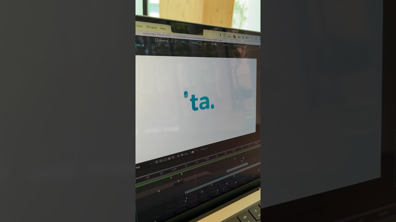 Cool 2d logo animation #logoanimation #aftereffects