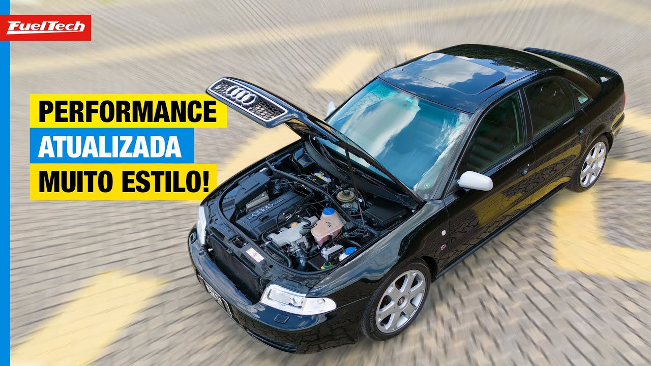 Audi A4 1.8 20v Turbo com 300cv e FT450!