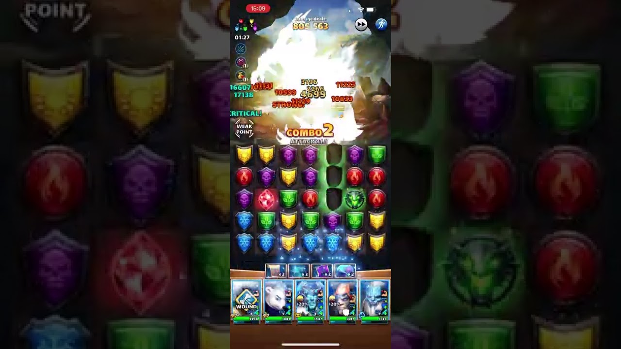 Empires and Puzzles, Mythic Titan Hit , IFRIT ,  TuRaN !!!