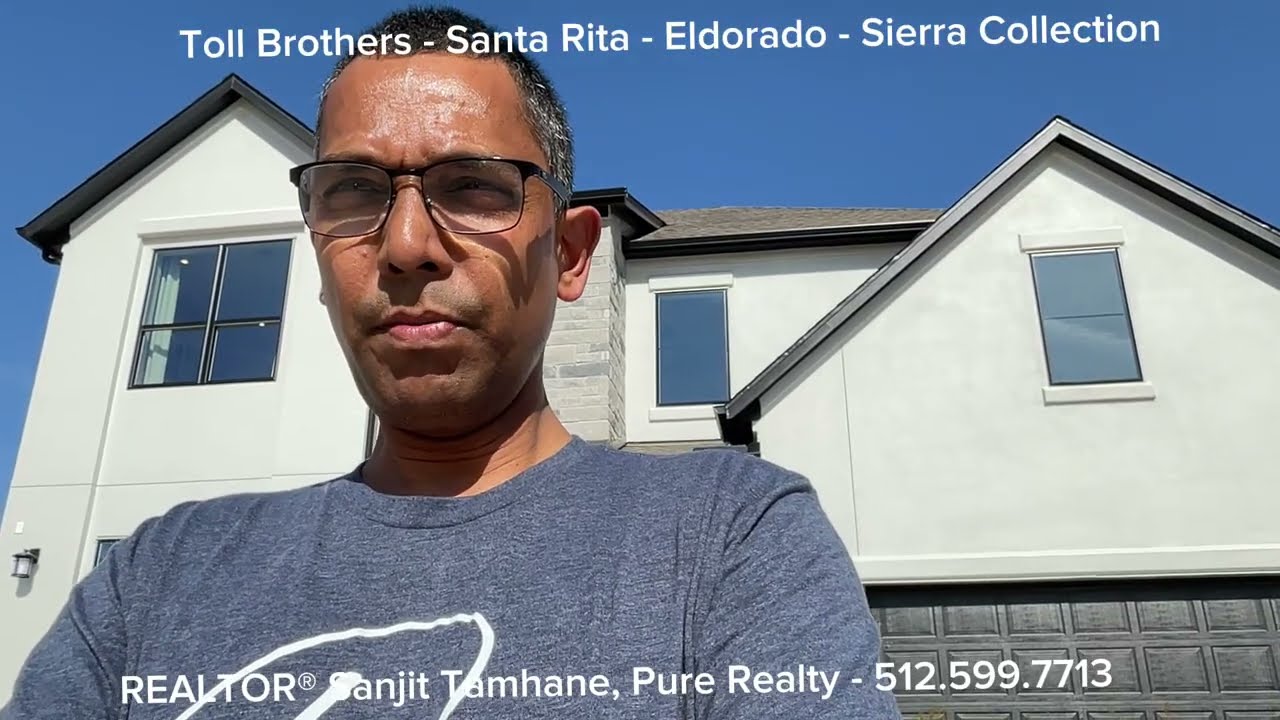 Toll Brothers Model Home Tour | Santa Rita Ranch Liberty Hill TX - Eldorado - Sierra Collections