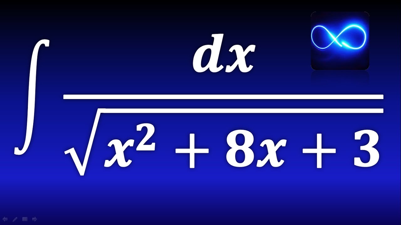 245. Integral completando trinomio cuadrado perfecto dentro de raíz cuadrada EJERCICIO RESUELTO