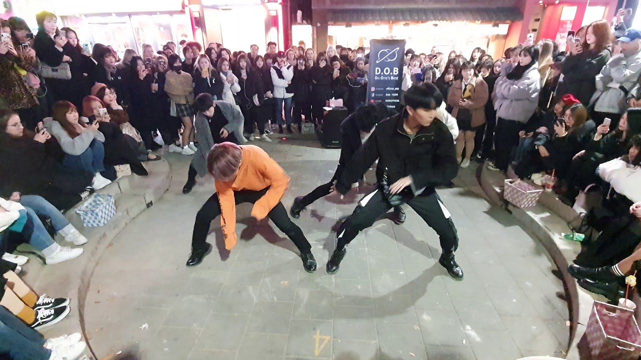 디오비(D.O.B)/ Shoot Out - MONSTA X(몬스타엑스)/1차-12/ 20191122 홍대버스킹