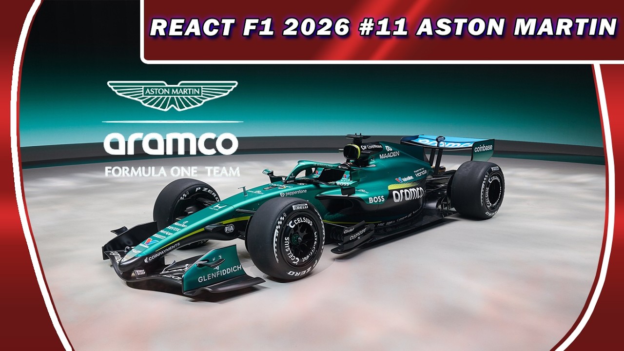 REACT F1 2026 #11 ASTON MARTIN AMR26 PREMIÈRES IMPRESSIONS !