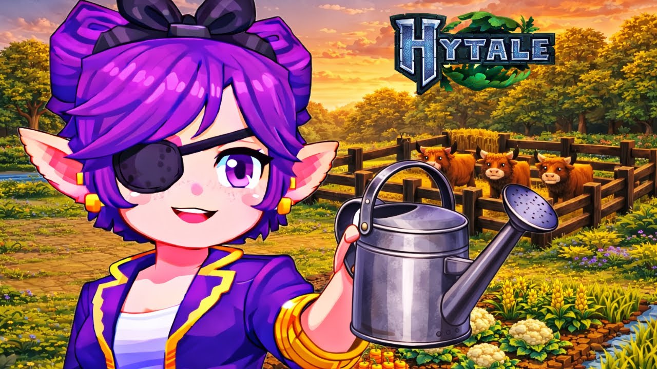 🐄 HYTALE #4 | Capturei ANIMAIS, plantei TUDO e upei a Farm Workbench 🌱