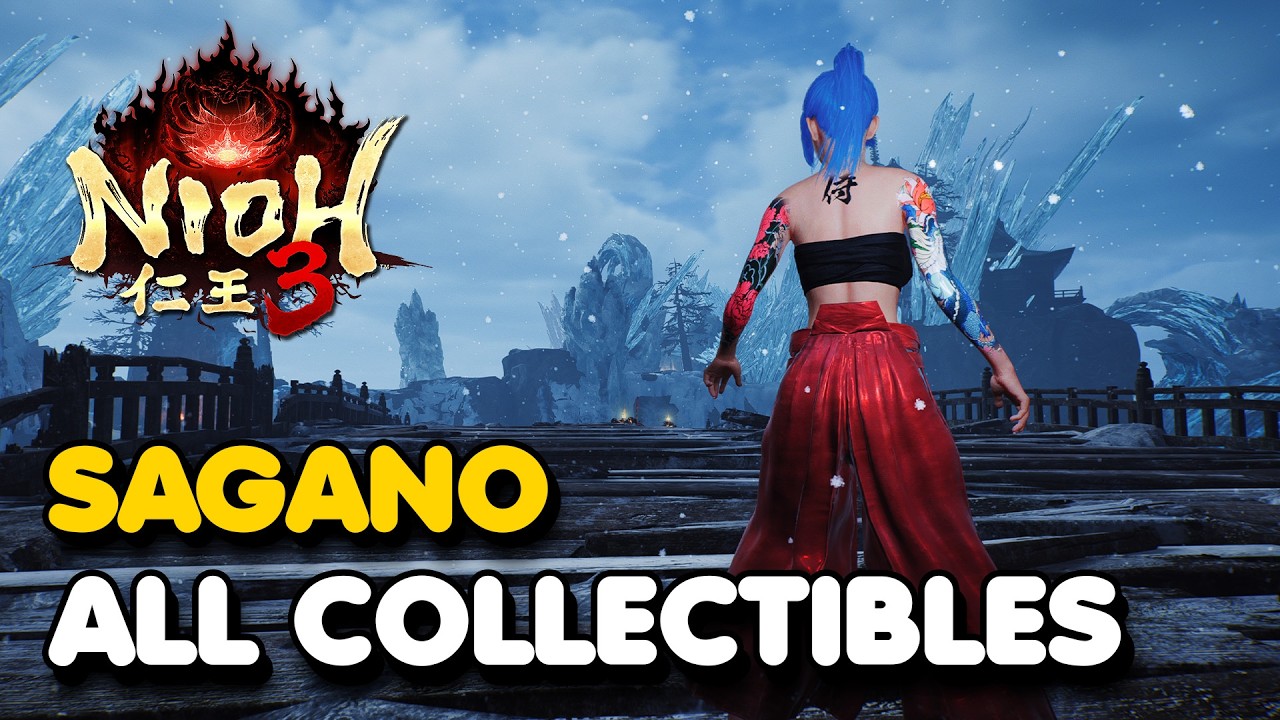 Nioh 3 - Sagano All Collectible Locations