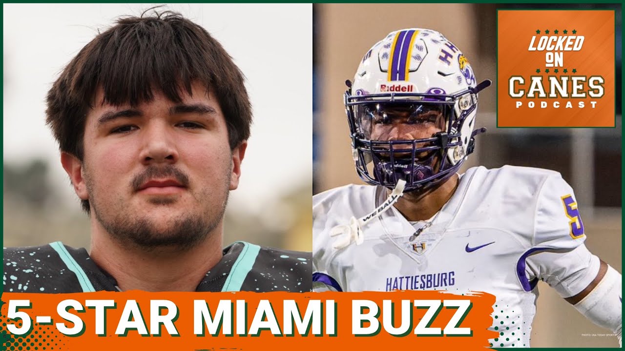 TRENDING: Is Miami passing Oregon for FIVE STAR OT Jackson Cantwell? Spring Football Objectives
