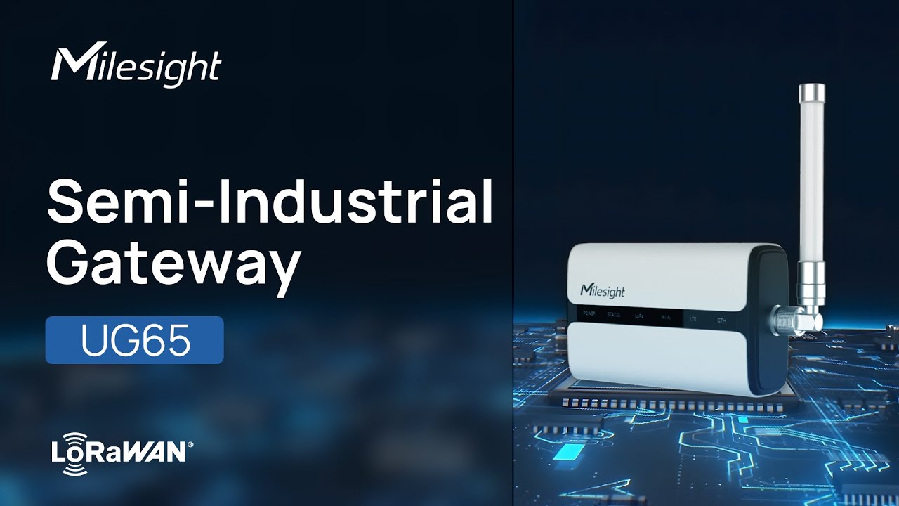 Milesight UG65 LoRaWAN&reg; Gateway