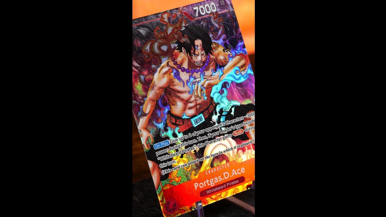Alternate Art Ace !!!   #onepiece  #onepiececardgame