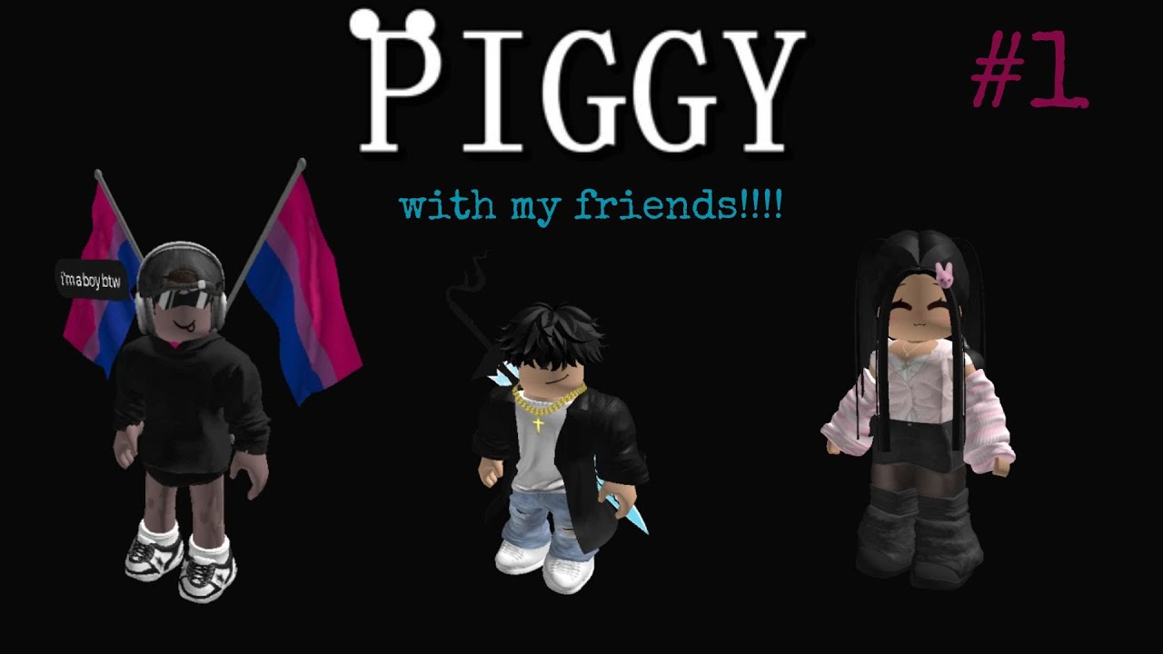 Roblox Piggy | Playing with two of my closest friends!!!