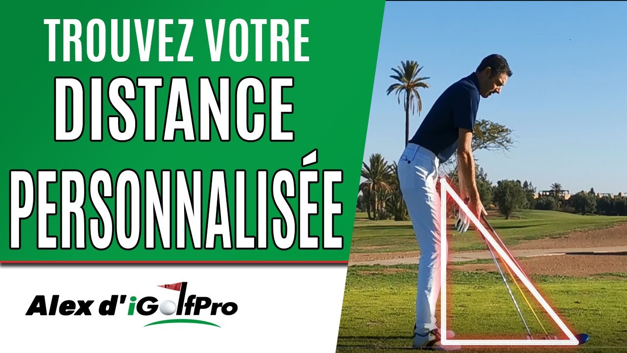 Comment trouver La Bonne DISTANCE de la BALLE au Golf avec la Technique 