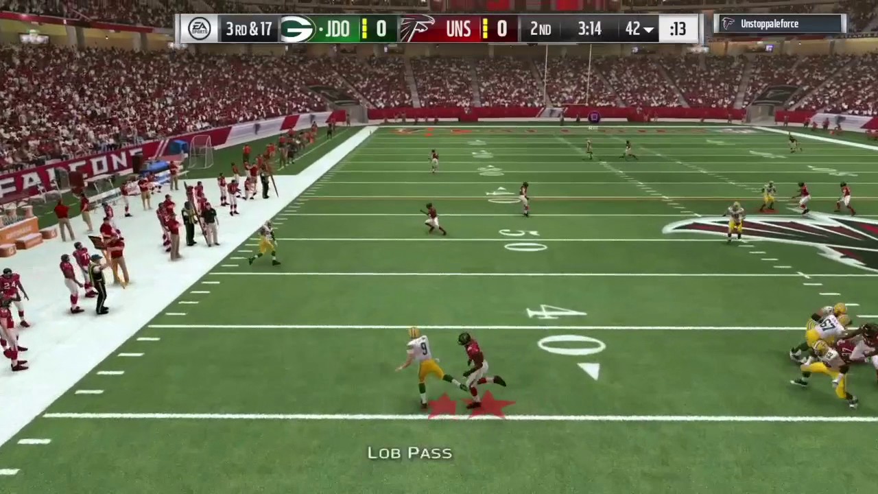 INSANE GLITCH PLAY (Madden 17 Gameplay)