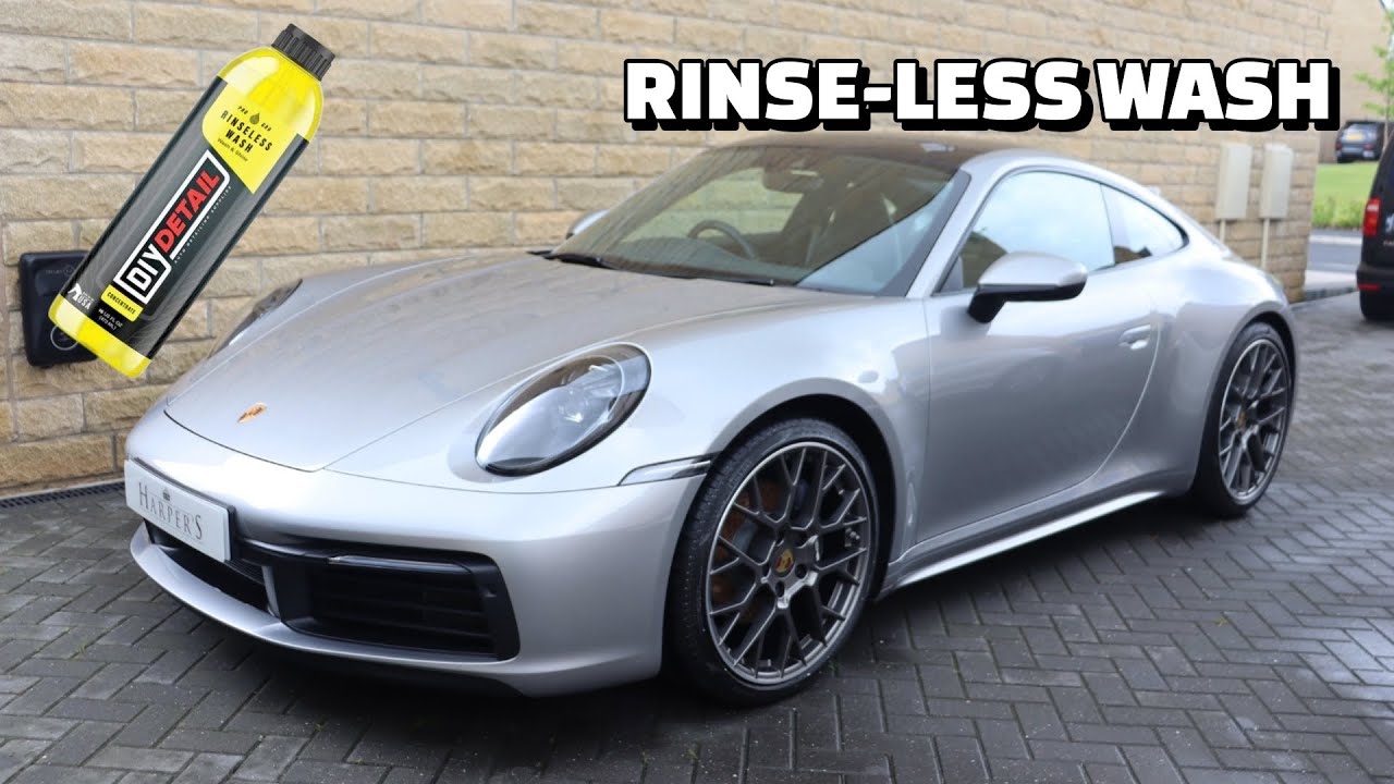 How to Use a Rinse-less Wash l Porsche 911